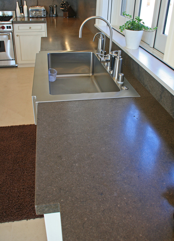 Nkitsink Granite Slab Honed Black Angola Kitchen Hi Fox Marble