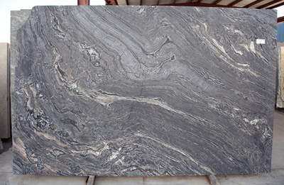 Silver Brown Wave Granite Slab Leather Black Italy 400 261 Fox