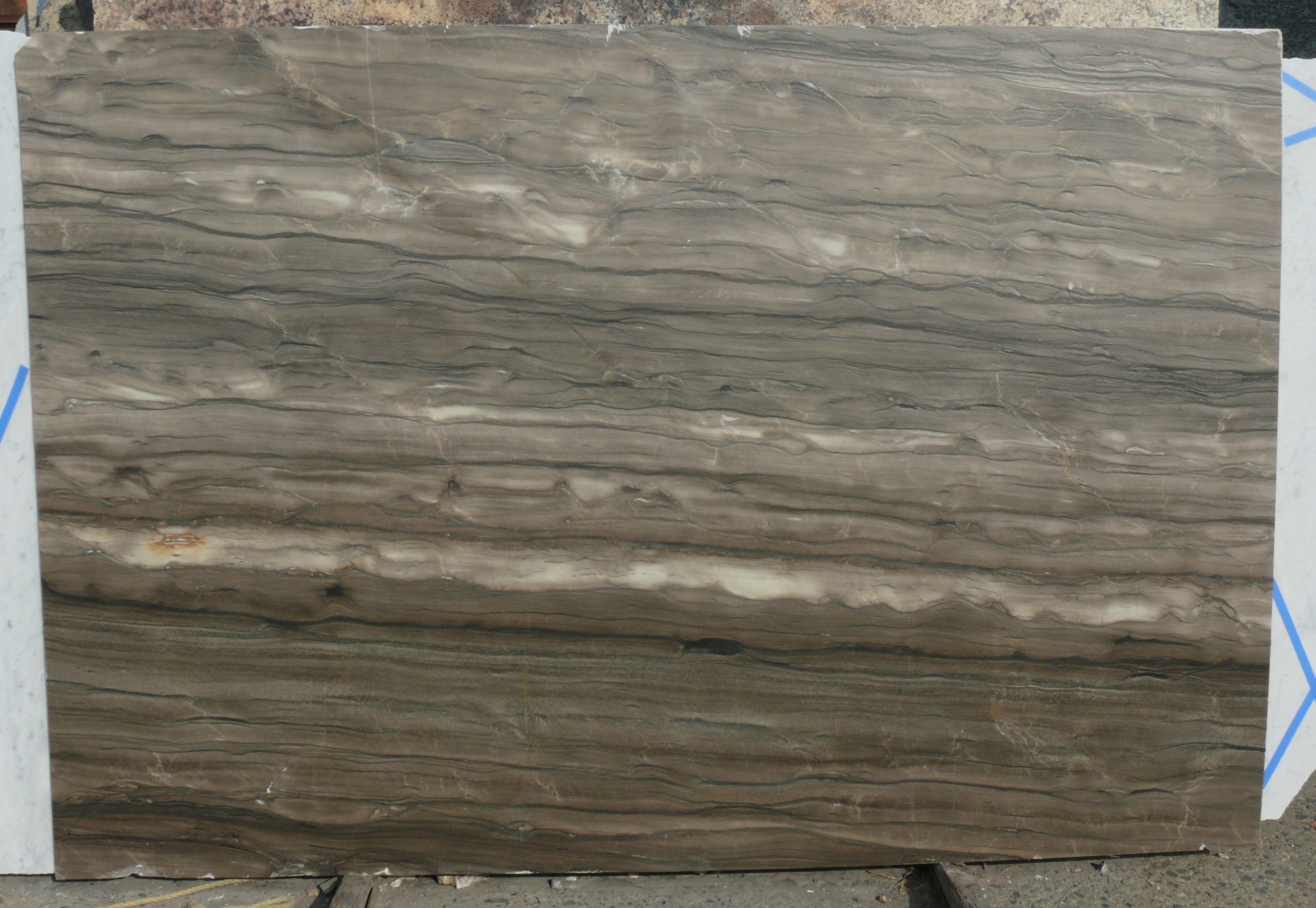 Sequoia Brown Granite Slab Brown Leathered Italy Fox Marble