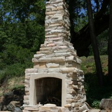 Outdoor Fireplace