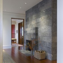 Stone Fireplace
