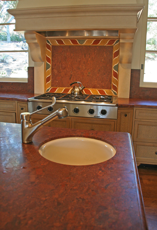 Eastbaykitsink Granite Slab Polished, Red Marble Kitchen Countertops