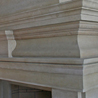 Custom fireplace stonework