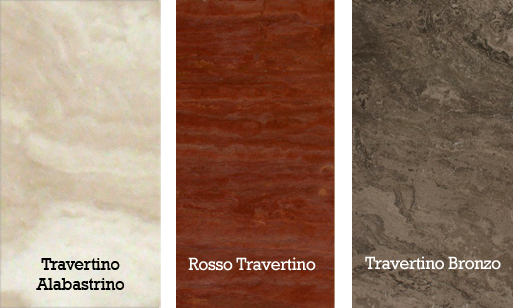 Travertine Samples