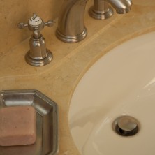 Undermount Sink Biege Limestone