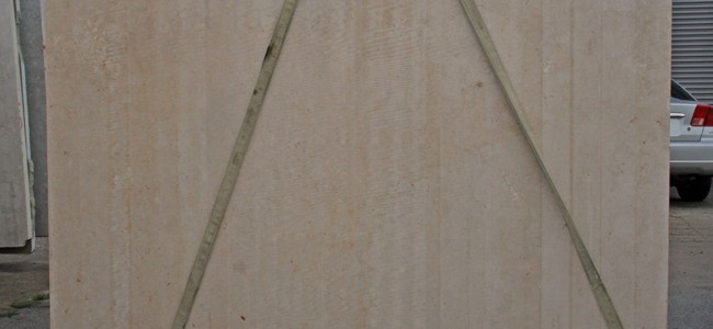 Jerusalem Antique Gold 6" Dimensional Limestone Beige