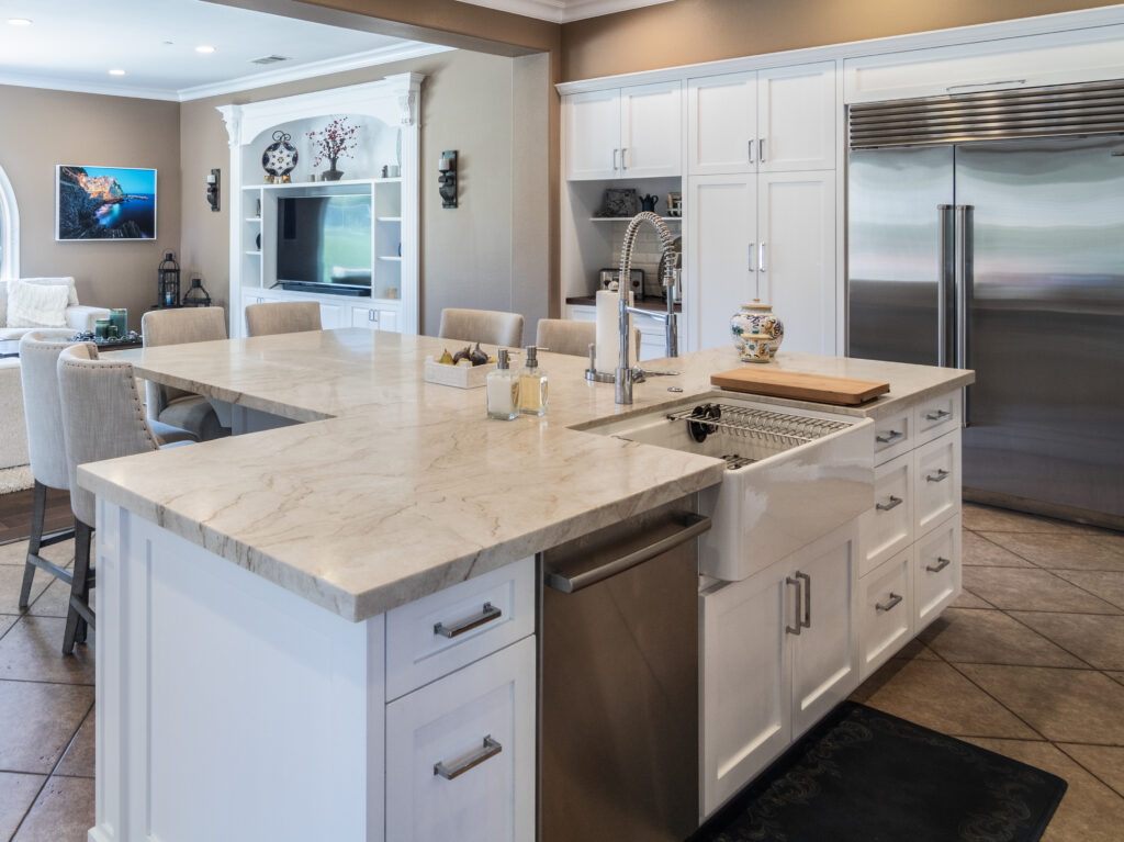 Taj Mahal Quartzite Countertop Installation San Francisco Bay Area